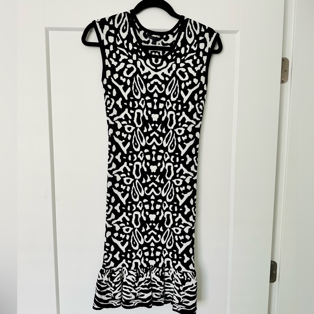 Felicity and Coco Black & White Dress